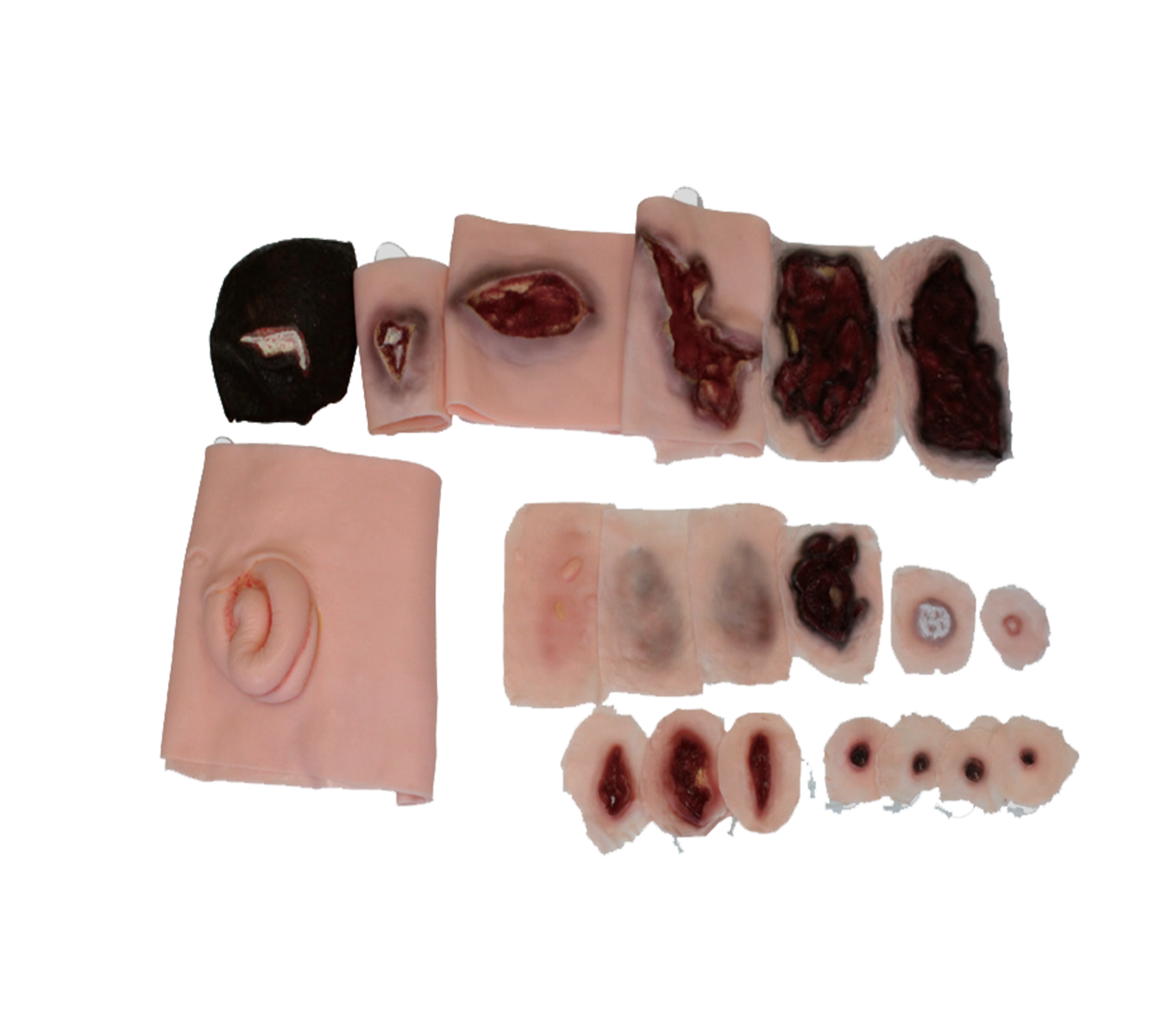 MJ005  20件高级创伤模型组件